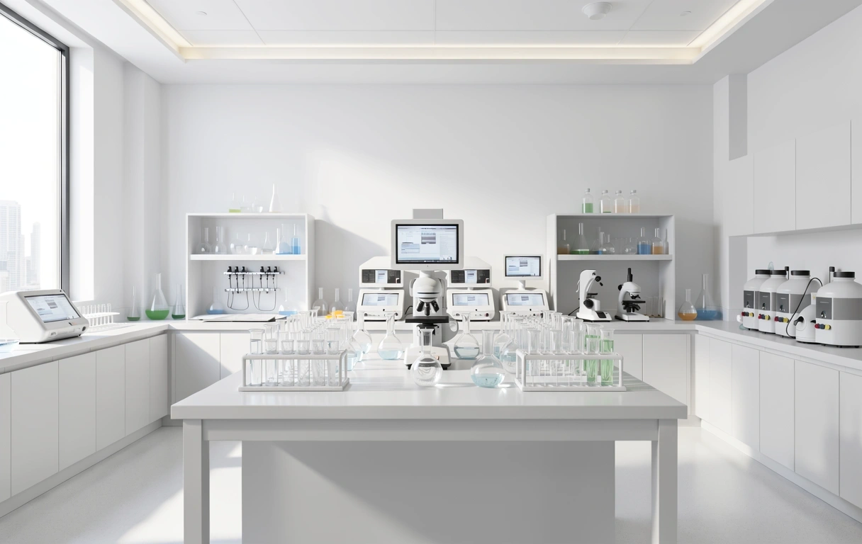 Wissenschaftliches Labor-Umfeld